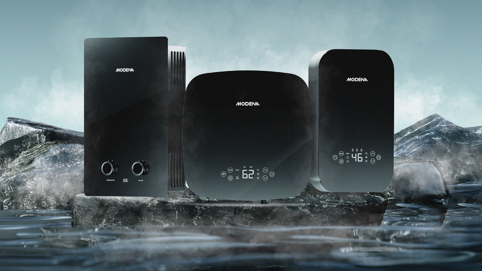 Seri terbaru water heater Onyx Series resmi hadir di MAKASSAR.