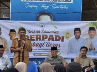 PERPADI Sulbar Salurkan 2 Ton Beras untuk Warga Kurang Mampu di Polewali Mandar