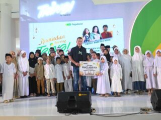 Hangatnya Ramadhan Bareng Tring, Pegadaian Hadirkan Senyum Anak Panti di Mall Panakkukang
