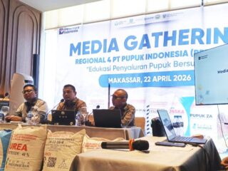 Pupuk Indonesia Pastikan Stok Pupuk Subsidi Sulsel Aman, Klaim Kelangkaan Kecil Terjadi