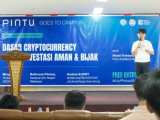 PT Pintu Kemana Saja Perluas Literasi Crypto, Sambangi Universitas Negeri Makassar