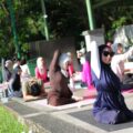 Rayakan Hari Jadi dengan Semangat Harmony and Wellness, Bukit Baruga Gelar Yoga with Matcha Session