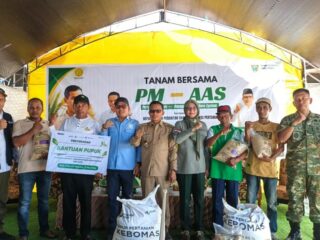 Bupati Polman Dukung Pertanian Modern PM-AAS, Fokus Tingkatkan Produksi dan Ketahanan Pangan