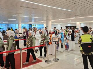 Bandara Sultan Hasanuddin Sukses Berangkatkan 16.728 Jemaah Haji Embarkasi Makassar