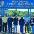 Jajaran Direksi Perumda Air Minum Makassar Pimpin Kerja Bakti di Saluran Air Baku Leko Pancing