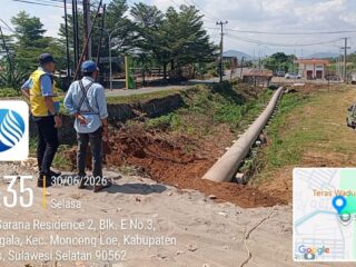 Jawab Kebutuhan Warga, Plt Dirut PDAM Makassar Operasikan Pompa Baru dan Perluas Jaringan Air