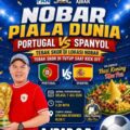 Ajbar Abdul Kadir Gelar Nobar Piala Dunia 2026, Ratusan Warga Padati Rumah Pribadi dan Berebut Door Prize