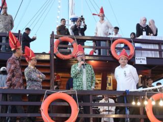 Momen Berkesan Delegasi 28 Negara di Laut Makassar, Munafri Promosikan Pesona Makassar ke Dunia